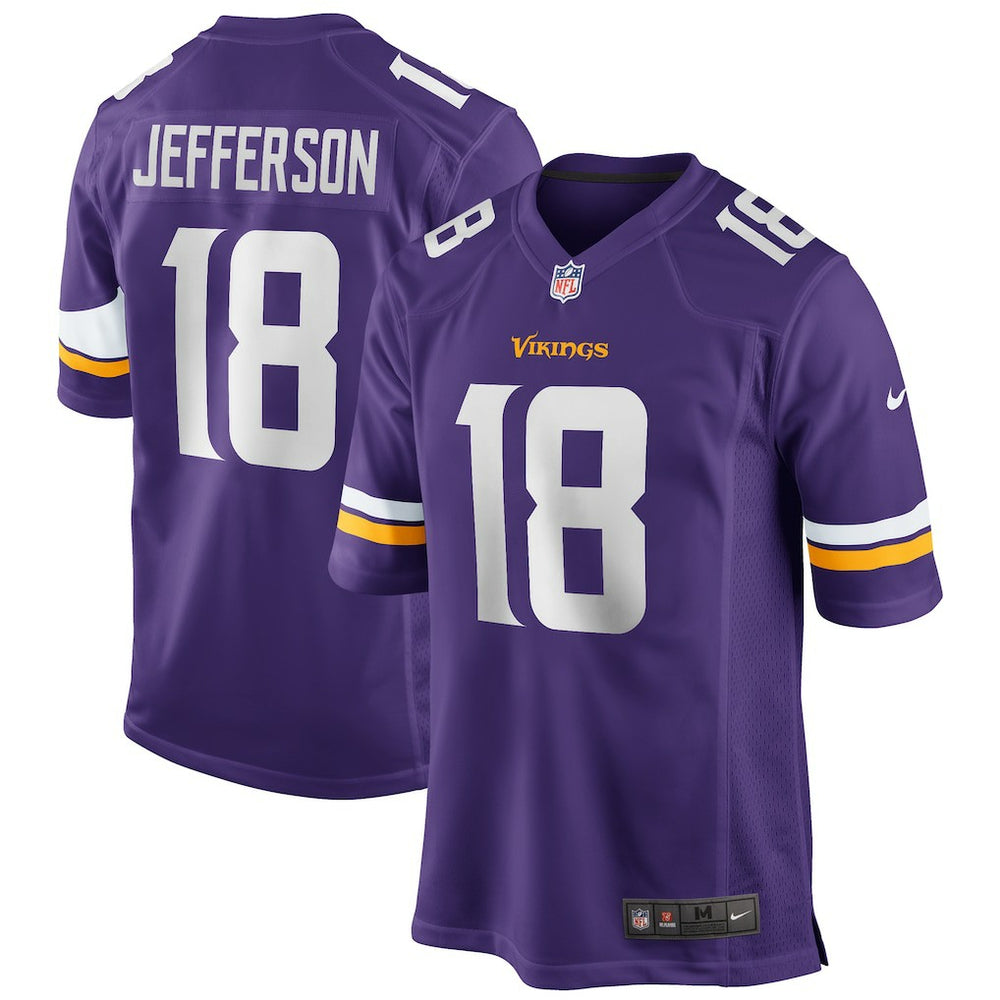 Justin Jefferson Minnesota Vikings Game Jersey - Purple - Nike