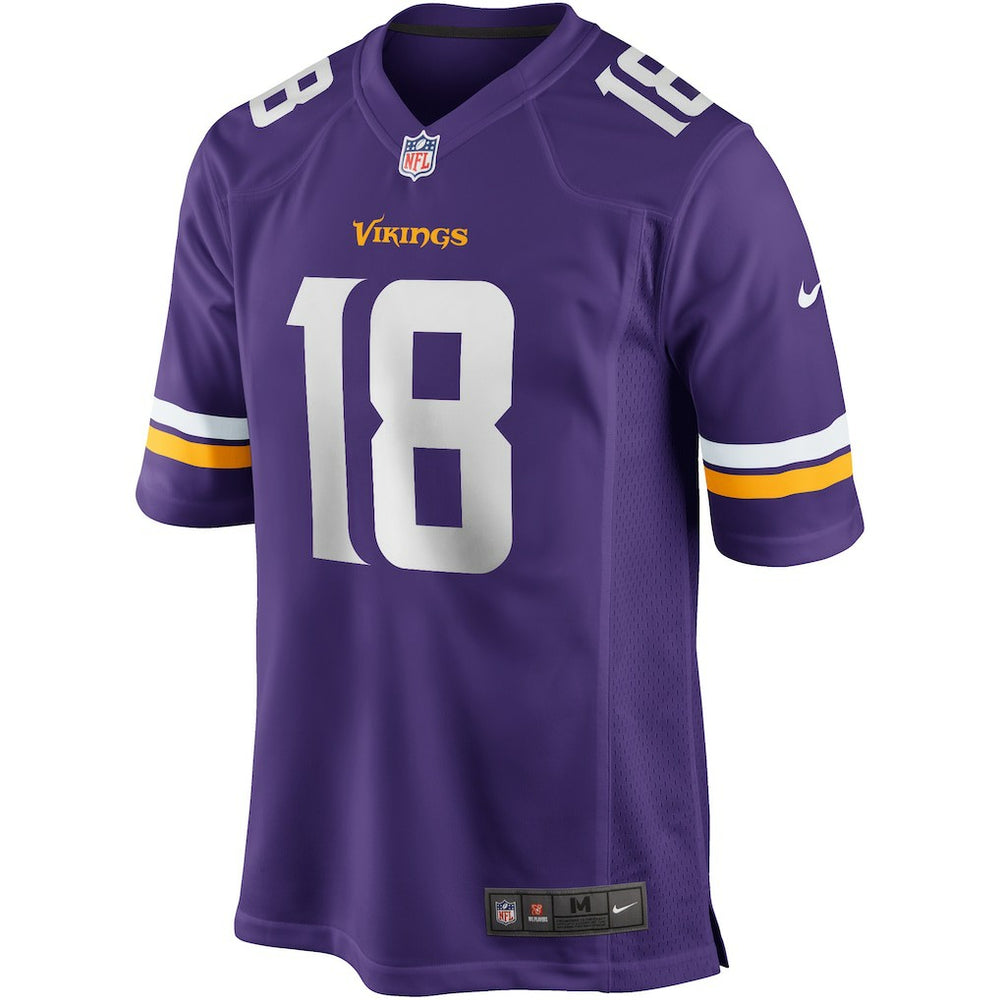 Justin Jefferson Minnesota Vikings Game Jersey - Purple - Nike