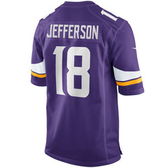 Justin Jefferson Minnesota Vikings Game Jersey - Purple - Nike