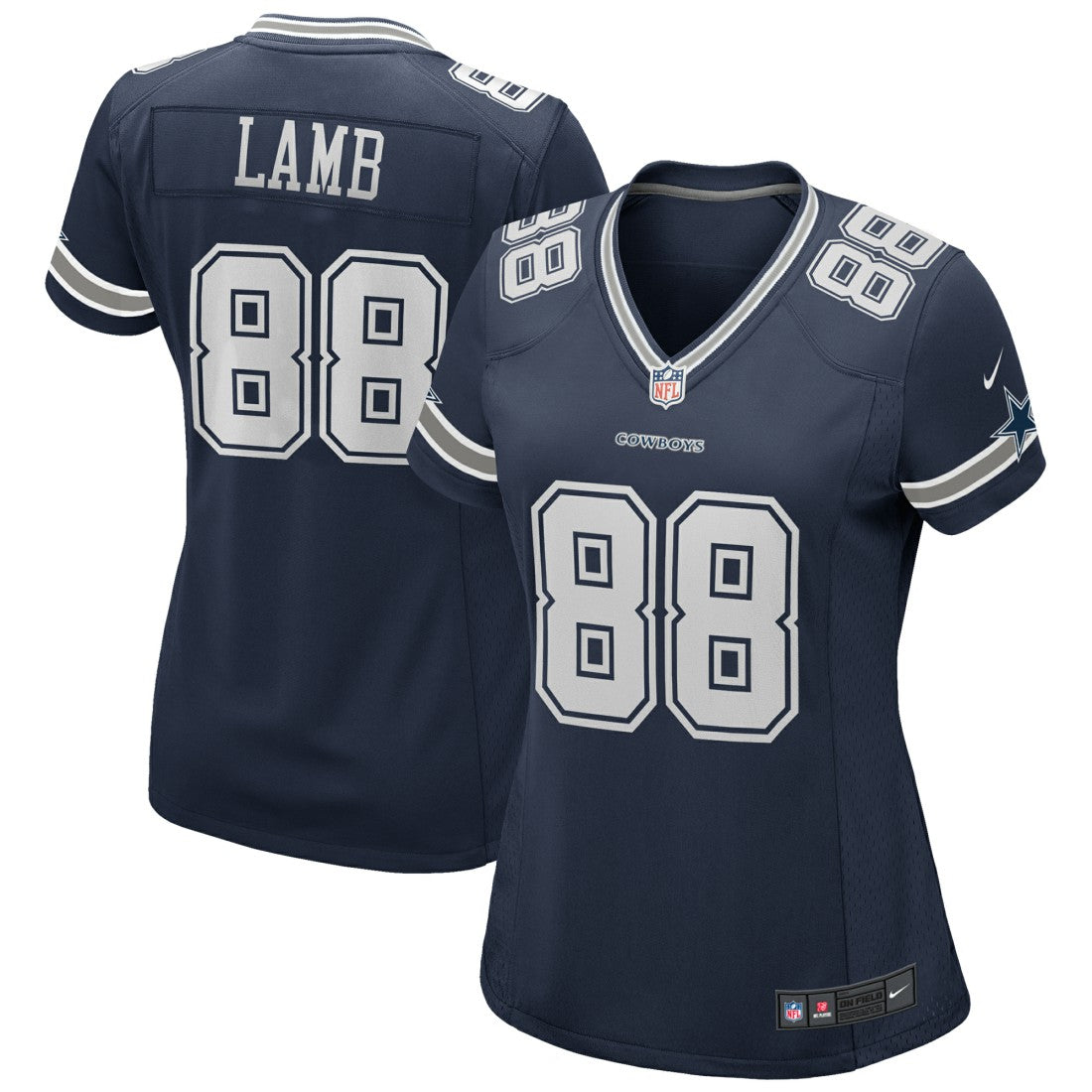 CeeDee Lamb Dallas Cowboys Women's Game Jersey - Navy - Nike