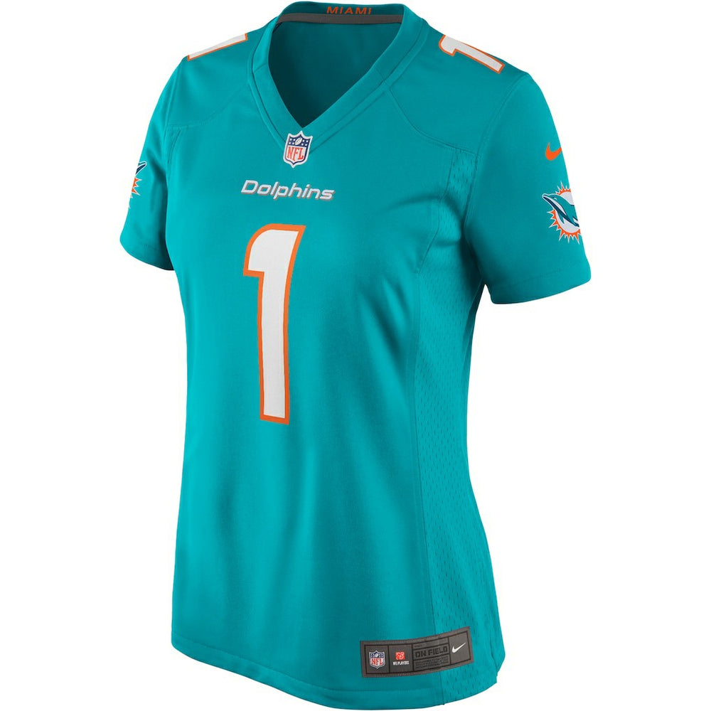 Tua Tagovailoa Miami Dolphins Women's Game Jersey - Aqua - Nike
