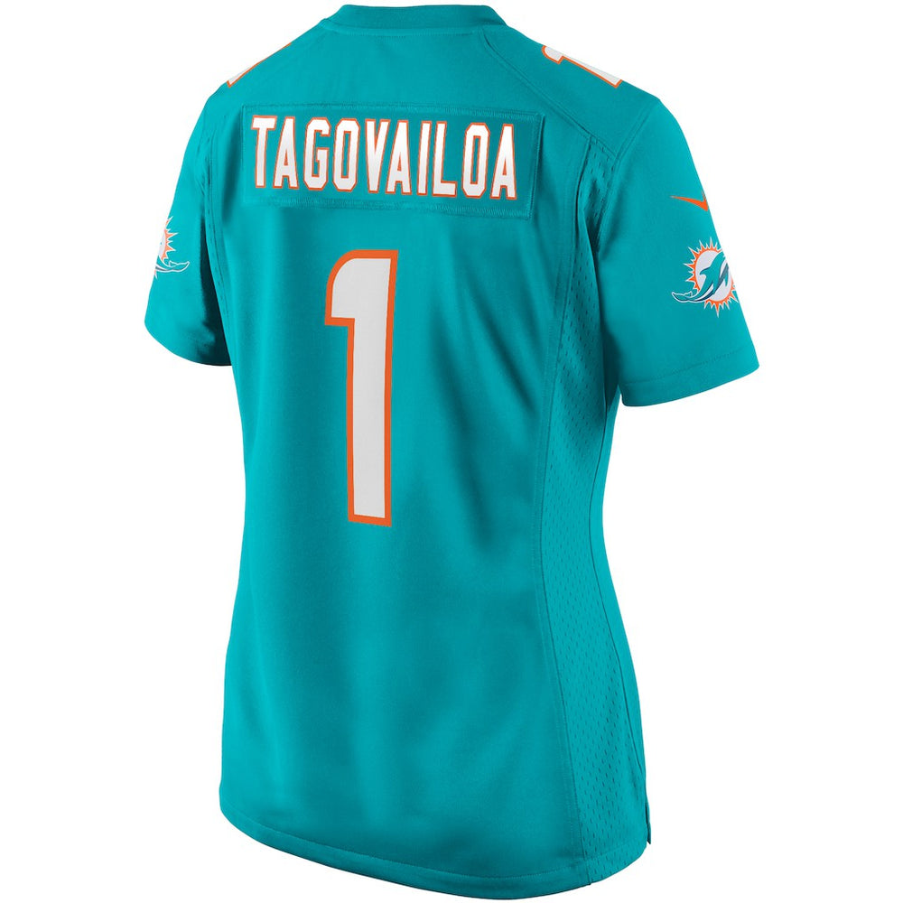 Tua Tagovailoa Miami Dolphins Women's Game Jersey - Aqua - Nike