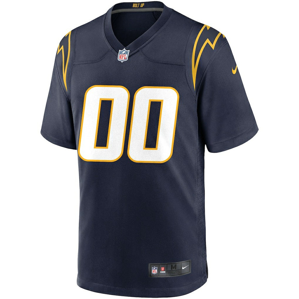 Los Angeles Chargers Alternate Custom Game Jersey - Navy - Nike