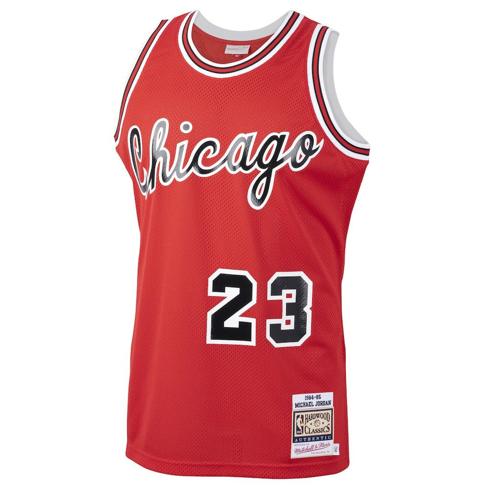 Mitchell & Ness Michael Jordan Chicago Bulls 1984/85 Hardwood Classics Rookie Authentic Jersey Red