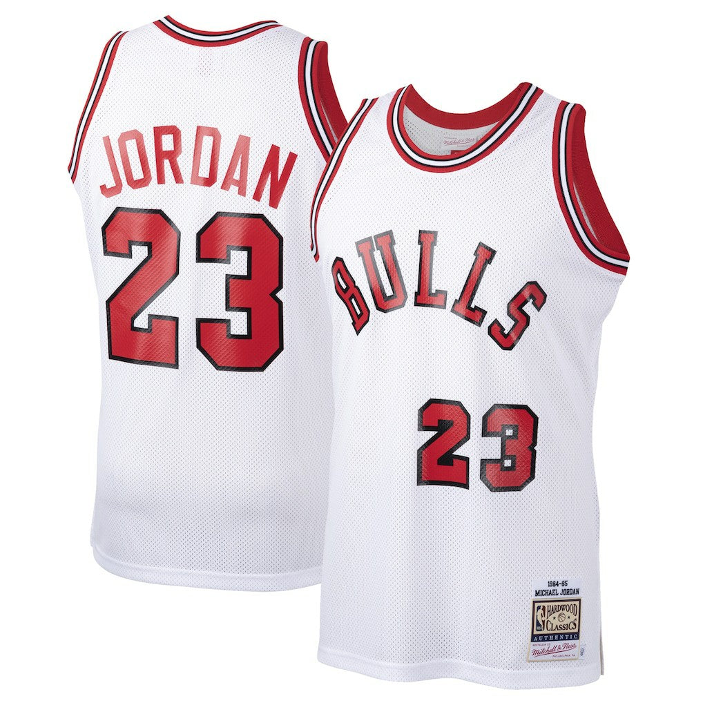 Mitchell & Ness Michael Jordan Chicago Bulls 1984/85 Hardwood Classics Rookie Authentic Jersey White