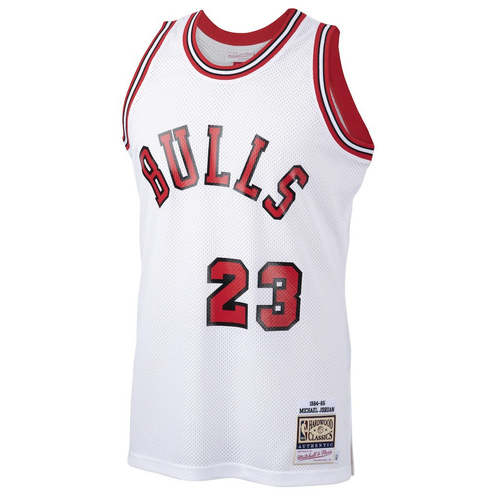 Mitchell & Ness Michael Jordan Chicago Bulls 1984/85 Hardwood Classics Rookie Authentic Jersey White