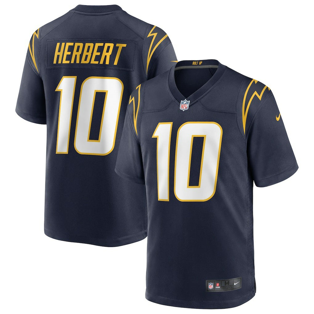 Justin Herbert Los Angeles Chargers Alternate Game Jersey - Navy - Nike