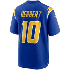 Justin Herbert Los Angeles Chargers Alternate Game Jersey - Royal - Nike