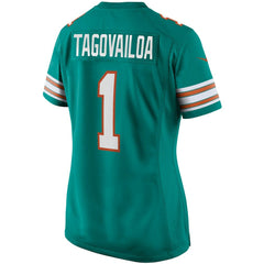 Tua Tagovailoa Miami Dolphins Women's Alternate Game Jersey - Aqua - Nike