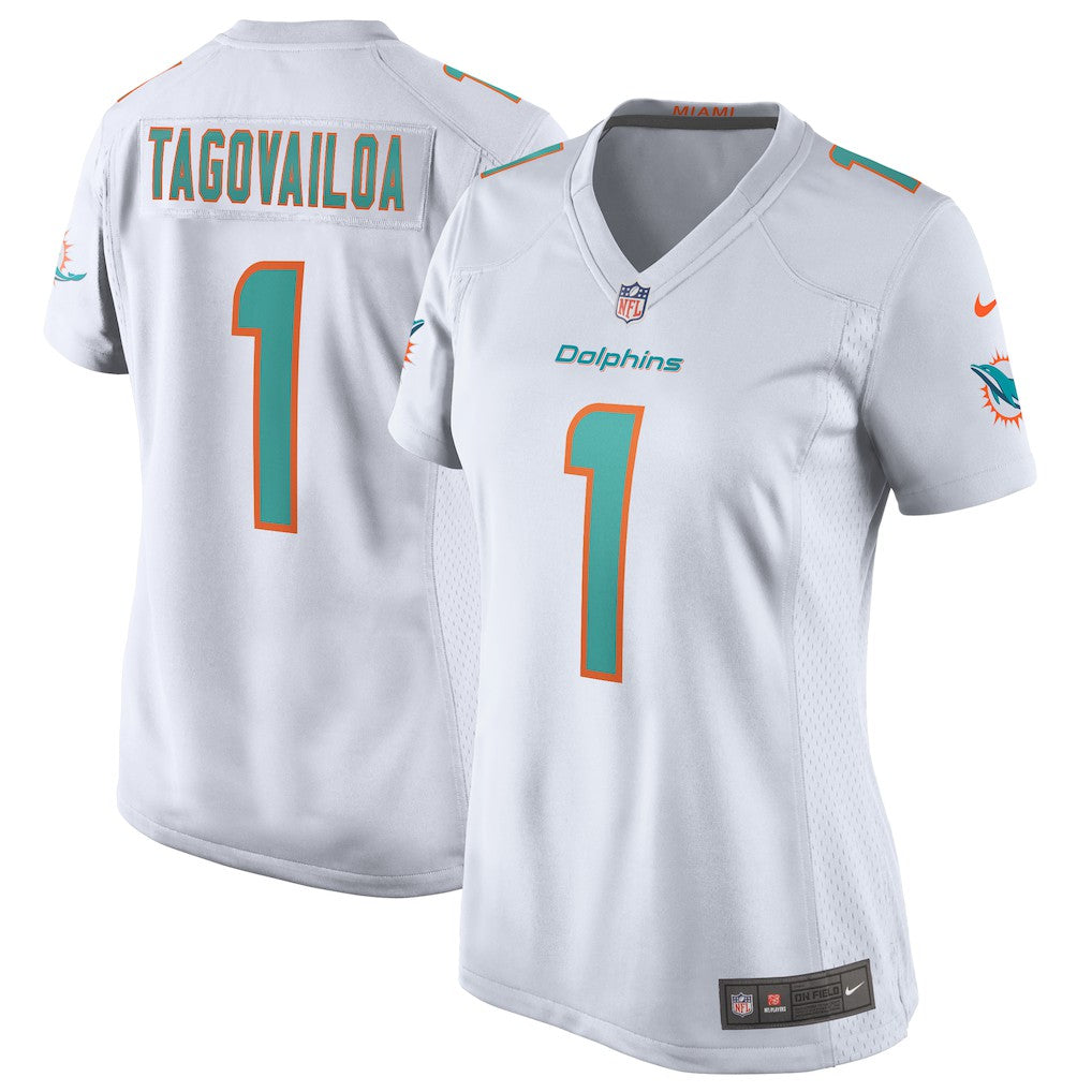 Tua Tagovailoa Miami Dolphins Women's Game Jersey - White - Nike