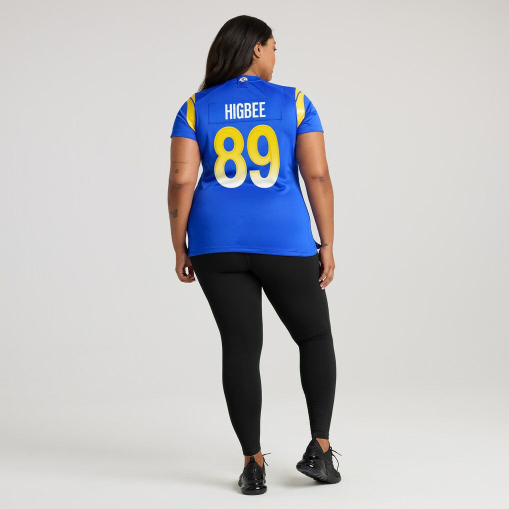 Tyler Higbee Los Angeles Rams Women's Game Player Jersey - Royal - Nike