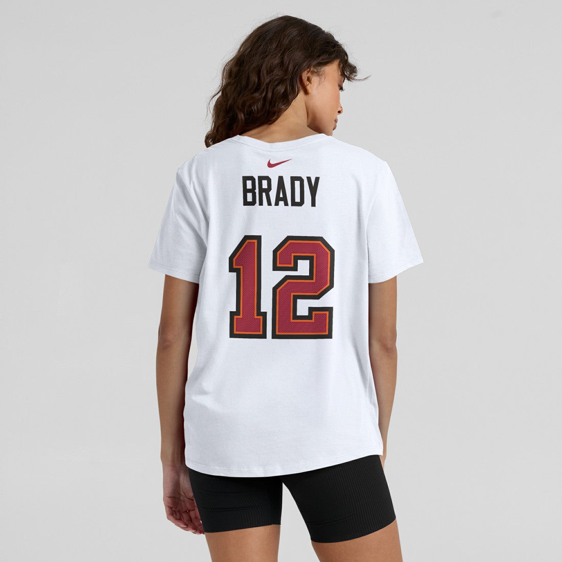 Tom Brady Tampa Bay Buccaneers Women's Name & Number T-Shirt - White - Nike