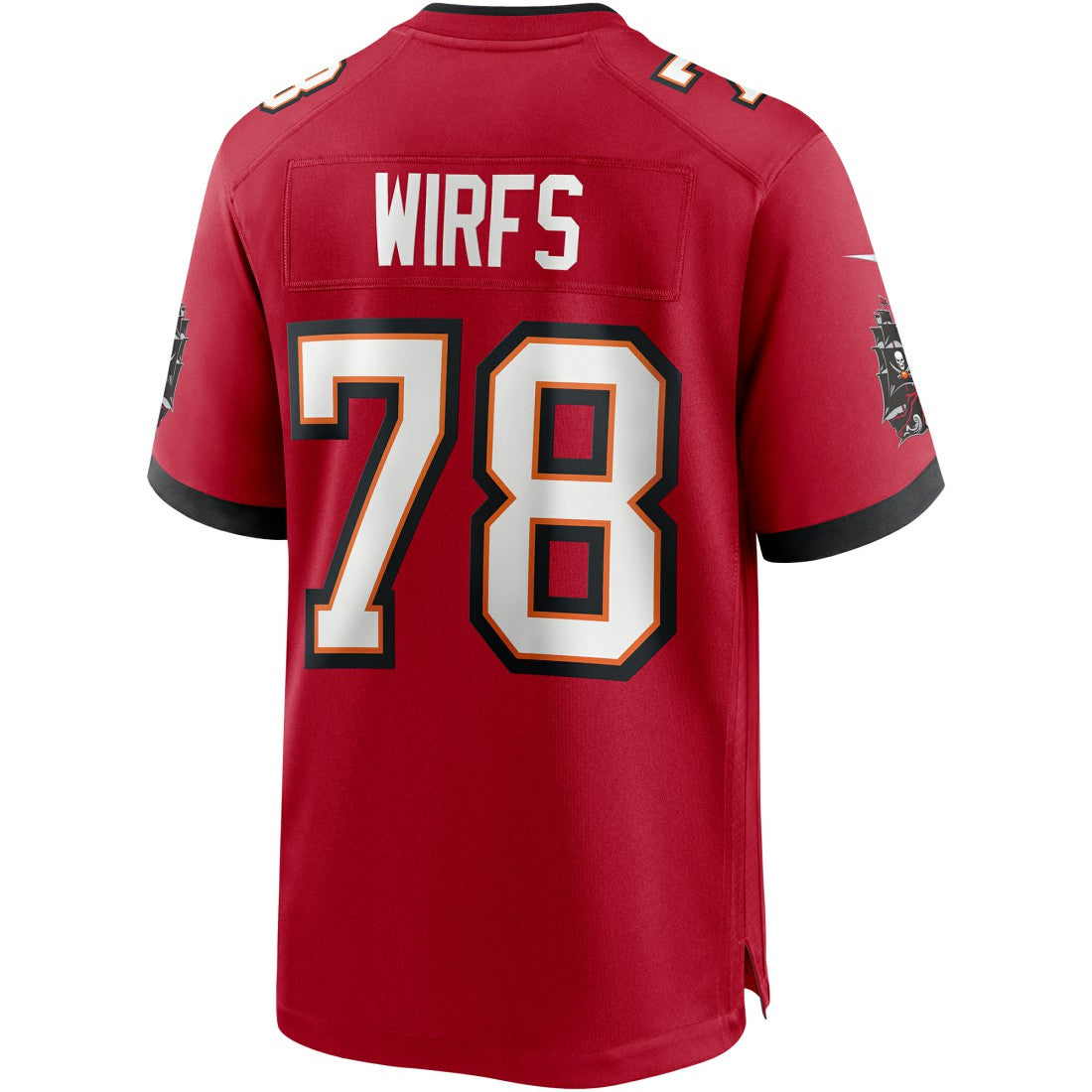 Tristan Wirfs Tampa Bay Buccaneers Player Game Jersey - Red - Nike