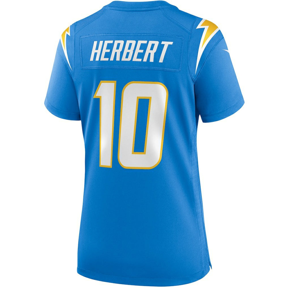 Justin Herbert Los Angeles Chargers Women's Player Game Jersey - Powder Blue - Nike