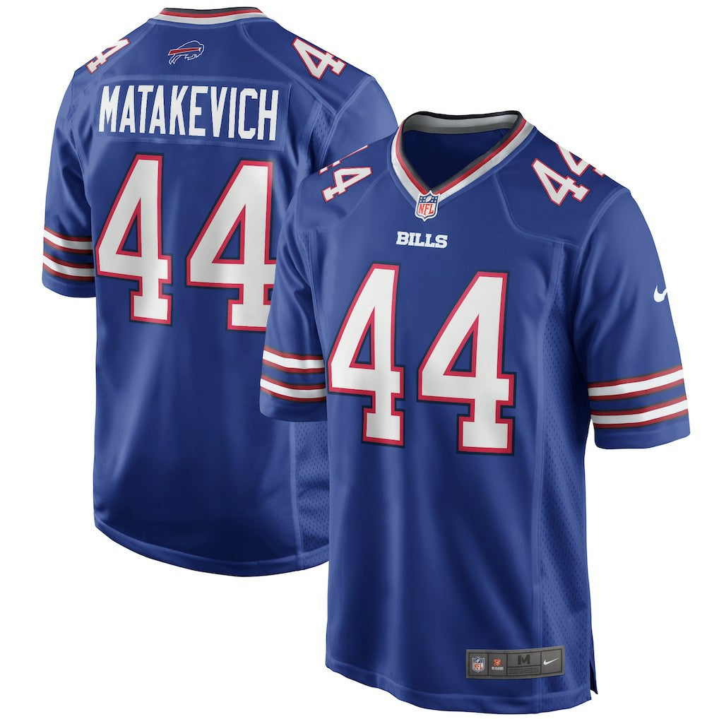Tyler Matakevich Buffalo Bills Game Player Jersey - Royal - Nike