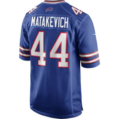 Tyler Matakevich Buffalo Bills Game Player Jersey - Royal - Nike