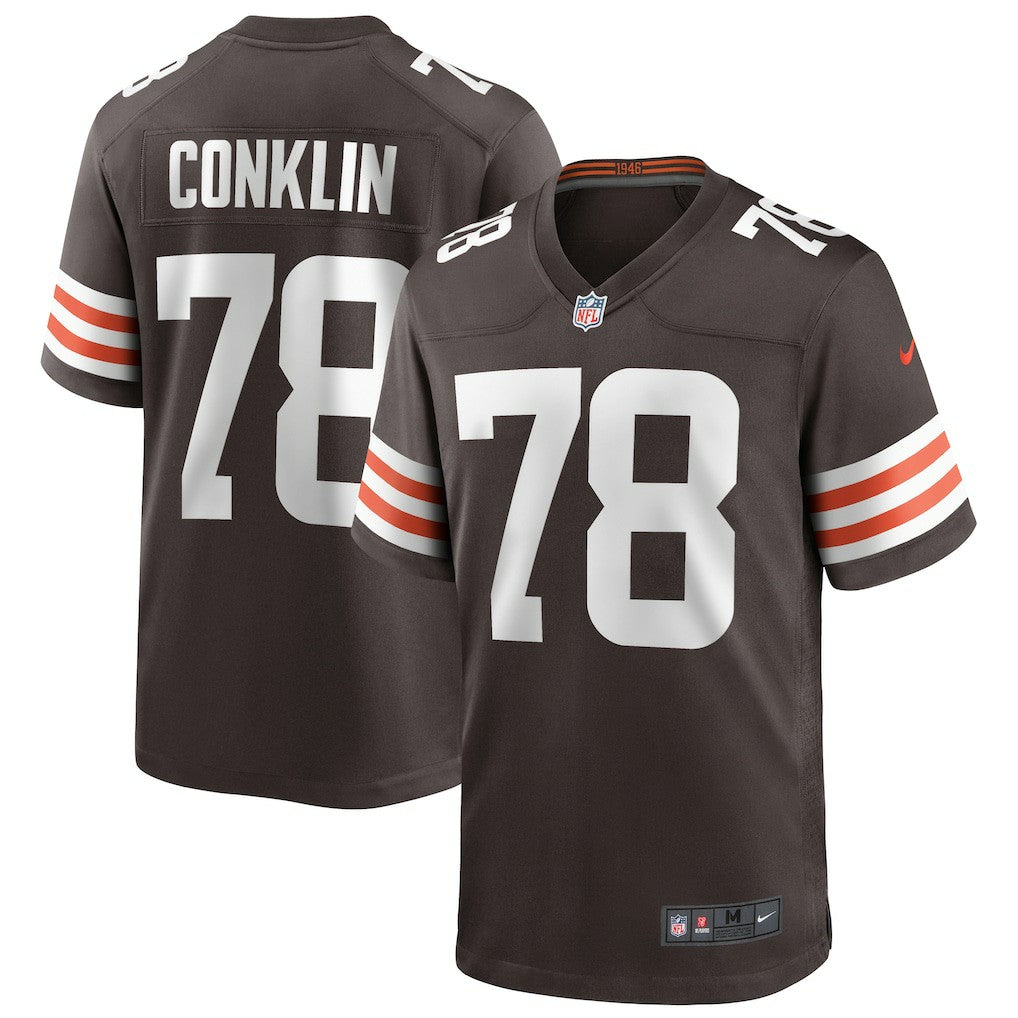 Jack Conklin Cleveland Browns Game Player Jersey - Brown - Nike