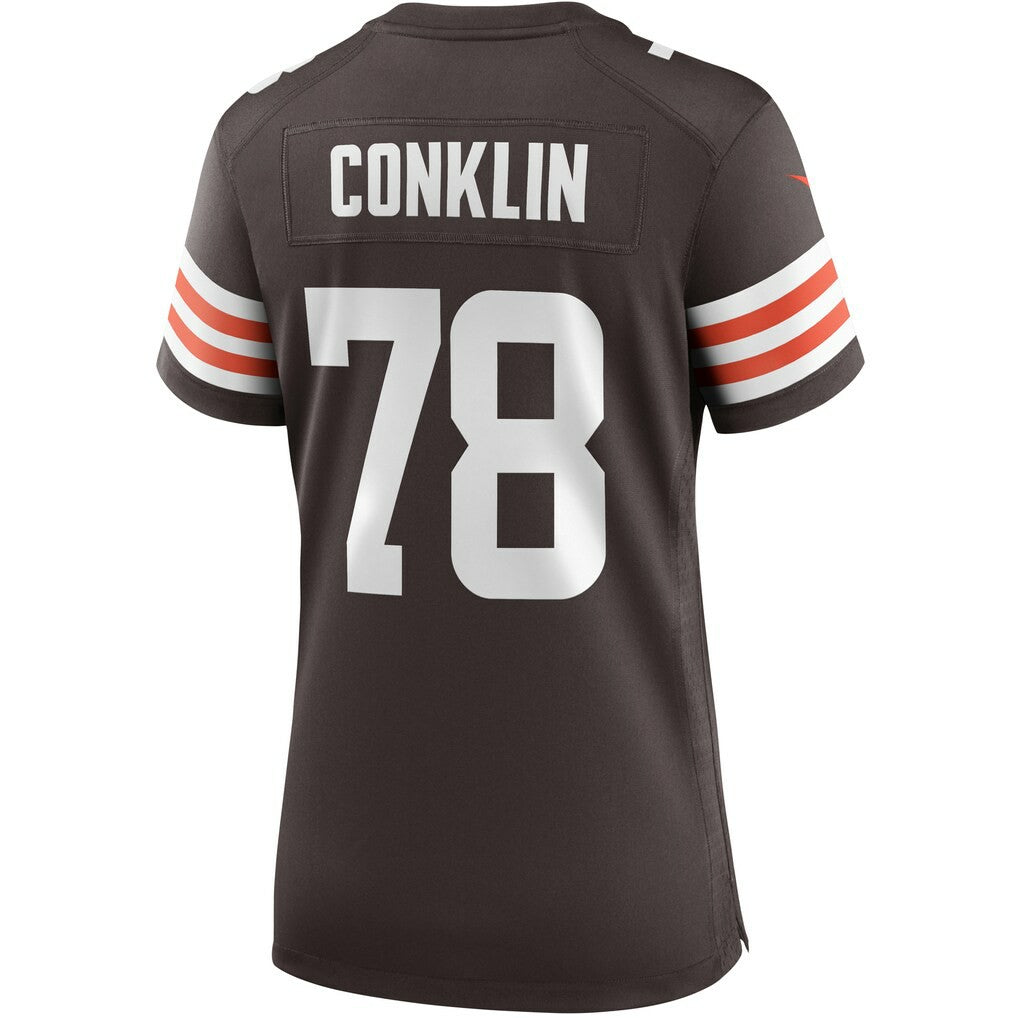 Jack Conklin Cleveland Browns Women's Player Game Jersey - Brown - Nike