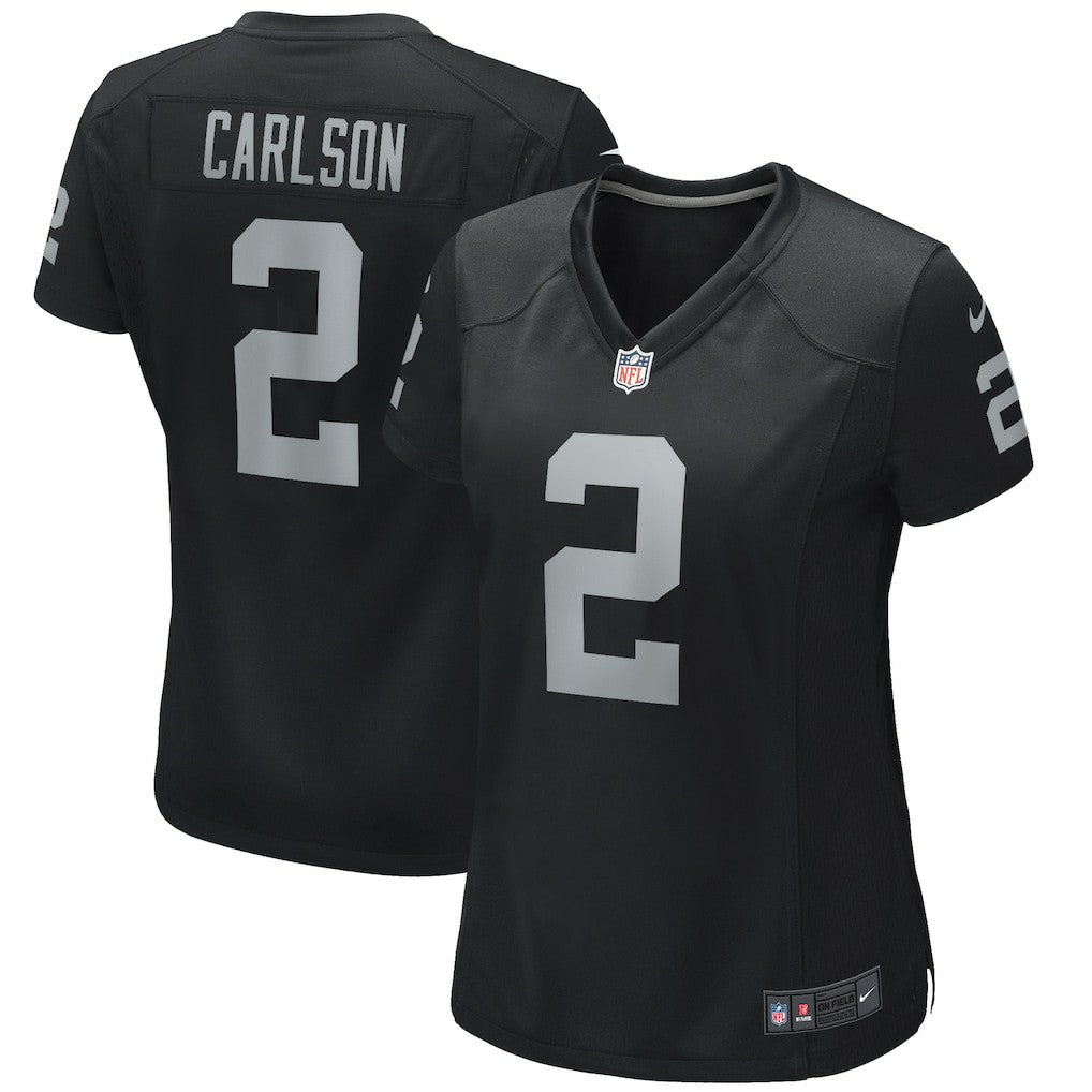 Daniel Carlson Las Vegas Raiders Women's Player Game Jersey - Black - Nike