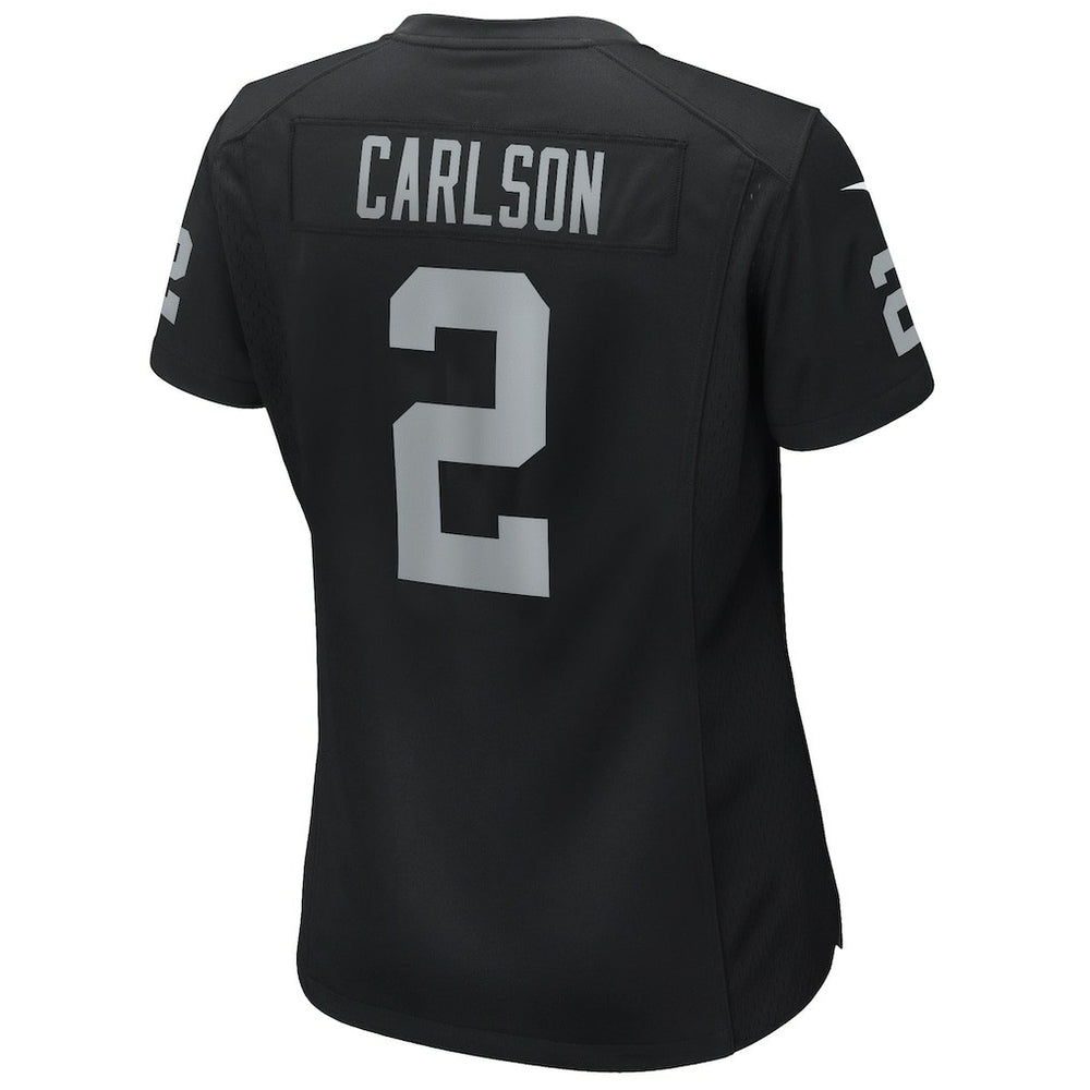 Daniel Carlson Las Vegas Raiders Women's Player Game Jersey - Black - Nike