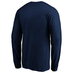 Miami Heat Banner Wave Long Sleeve T-Shirt Navy