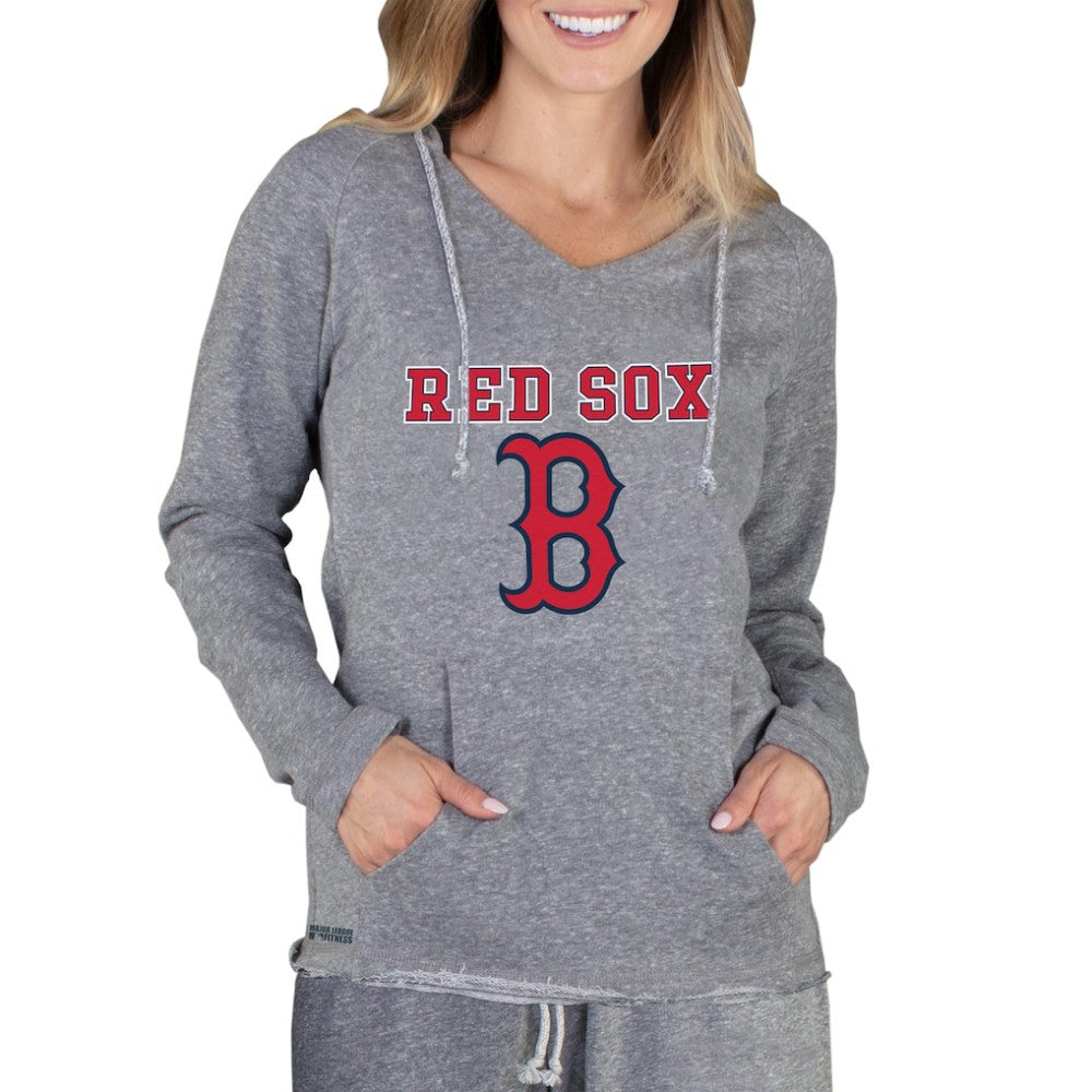 Boston Red Sox Concepts Sport Women's Mainstream Terry Long Sleeve Hoodie Top for sale