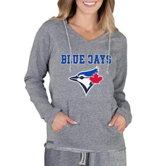Toronto Blue Jays Concepts Sport Women's Mainstream Terry Long Sleeve Hoodie Top for sale