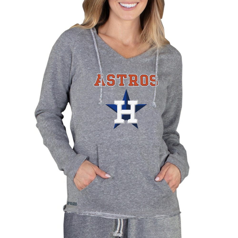 Houston Astros Concepts Sport Women's Mainstream Terry Long Sleeve Hoodie Top for sale