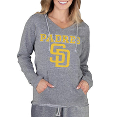 San Diego Padres Concepts Sport Women's Mainstream Terry Long Sleeve Hoodie Top Discount