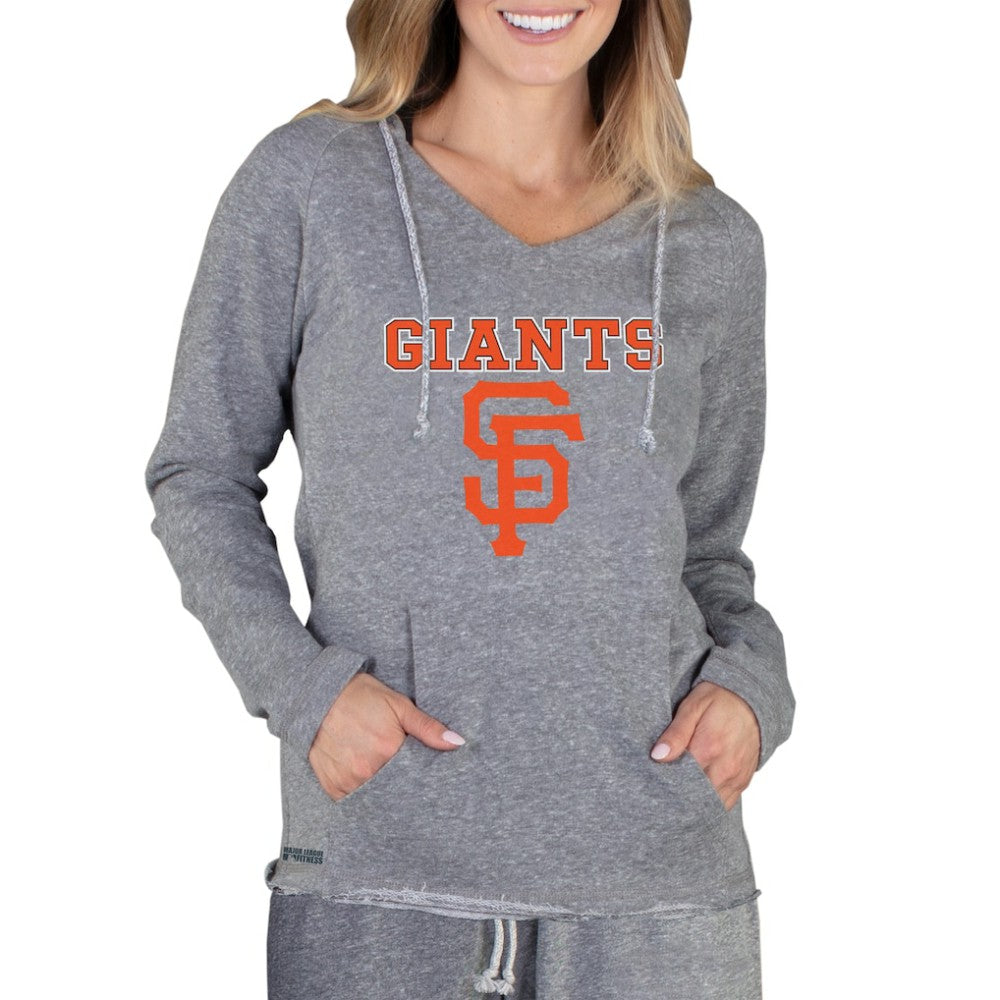 San Francisco Giants Concepts Sport Women's Mainstream Terry Long Sleeve Hoodie Top Online