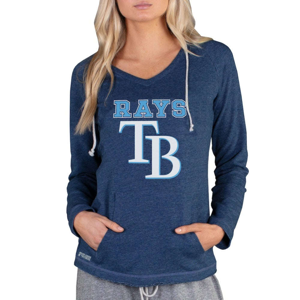 Tampa Bay Rays Concepts Sport Women's Mainstream Terry Long Sleeve Hoodie Top Near Me