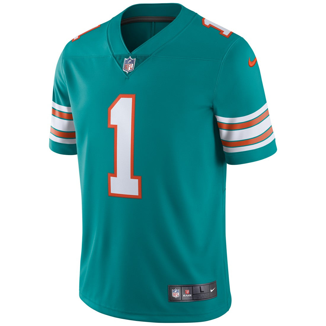 Tua Tagovailoa Miami Dolphins Alternate Vapor Limited Jersey - Aqua - Nike