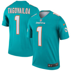 Tua Tagovailoa Miami Dolphins Legend Player Performance Top - Aqua - Nike