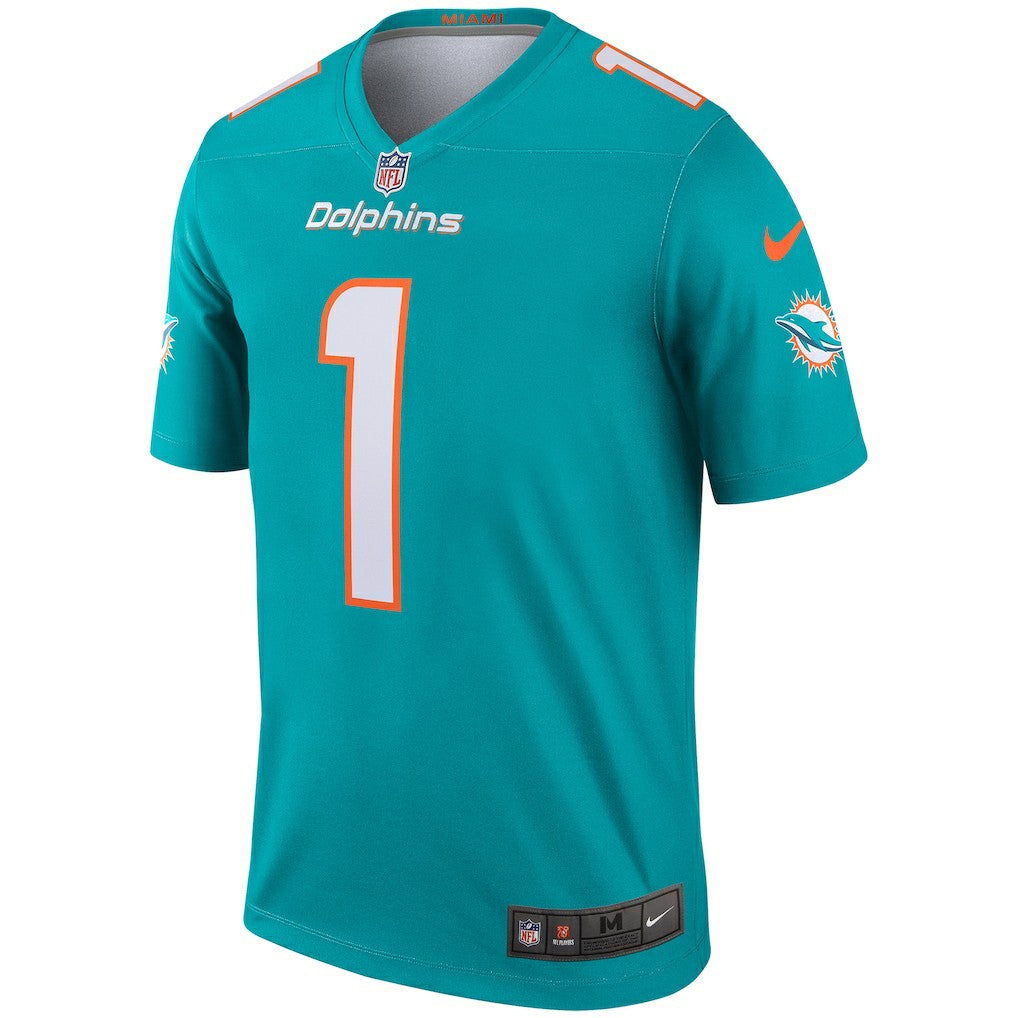 Tua Tagovailoa Miami Dolphins Legend Player Performance Top - Aqua - Nike