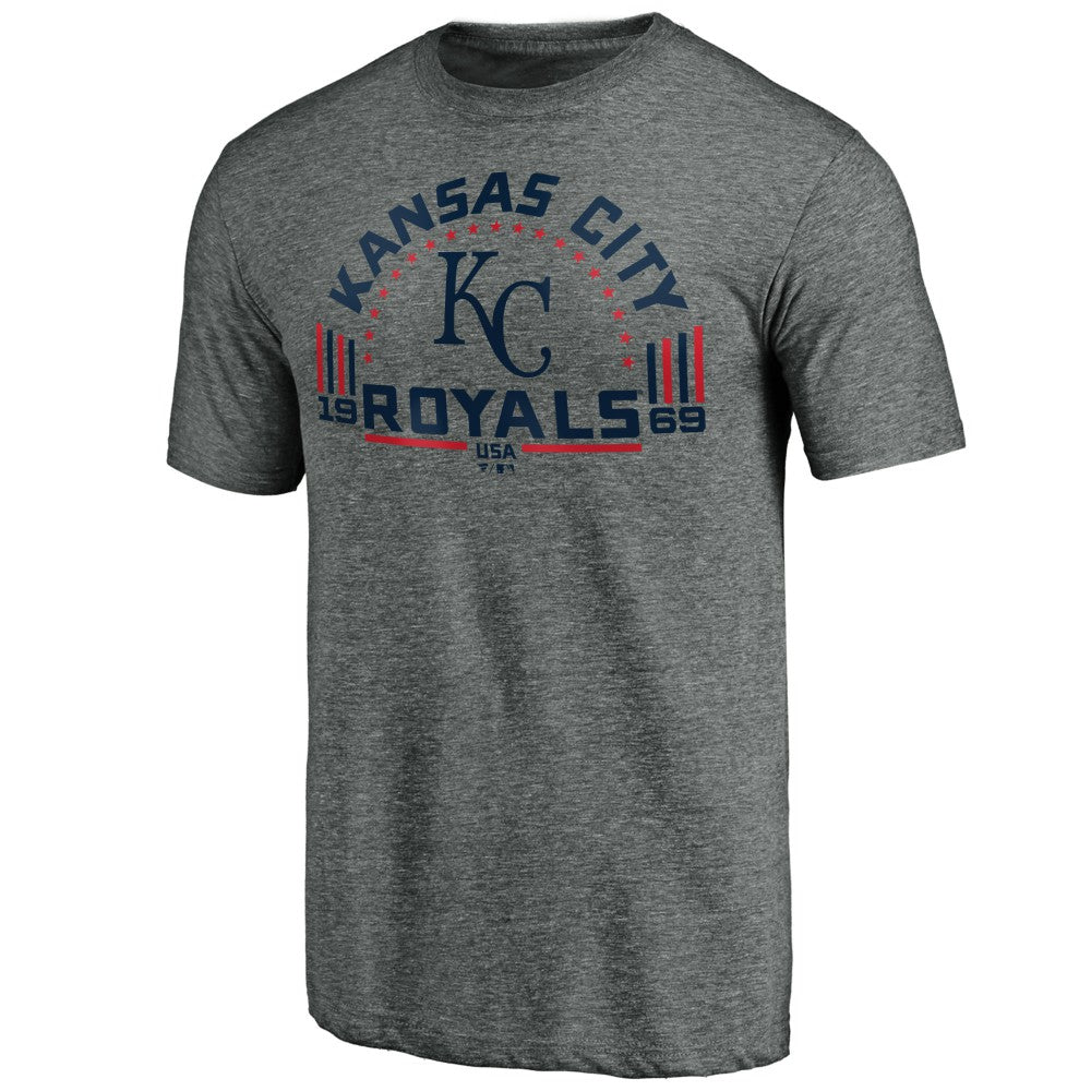 Kansas City Royals Team Freedom Tri-Blend T-Shirt for sale