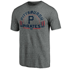 Pittsburgh Pirates Team Freedom Tri-Blend T-Shirt Discount