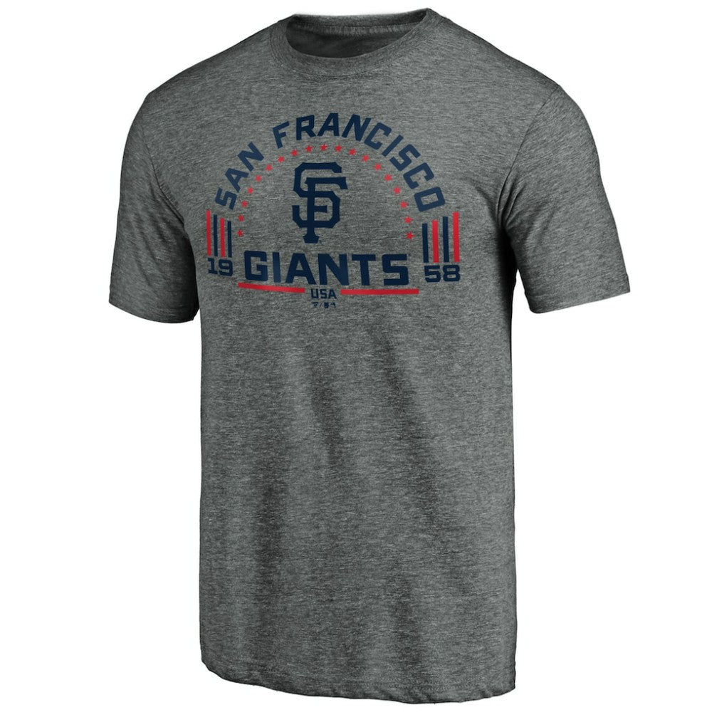 San Francisco Giants Team Freedom Tri-Blend T-Shirt Online