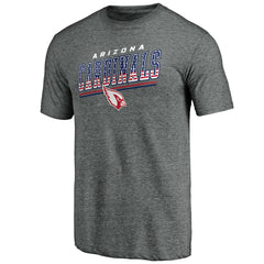 Arizona Cardinals Team Freedom Tri-Blend T-Shirt - Gray - NFL