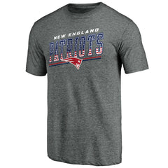 New England Patriots Team Freedom Tri-Blend T-Shirt - Gray - NFL