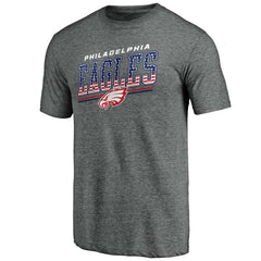 Philadelphia Eagles Team Freedom Tri-Blend T-Shirt - Gray - NFL