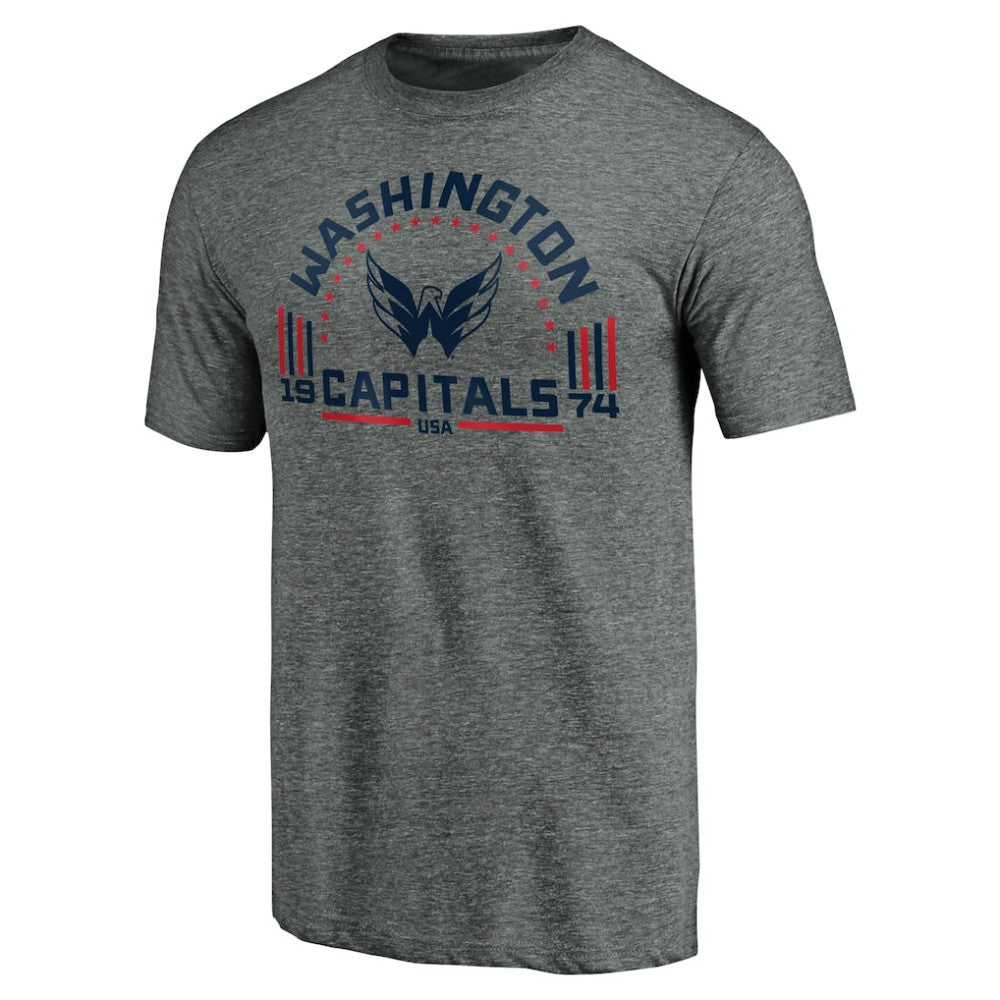 Washington Capitals Team Freedom Tri-Blend T-Shirt - Heathered Gray | NHL sale