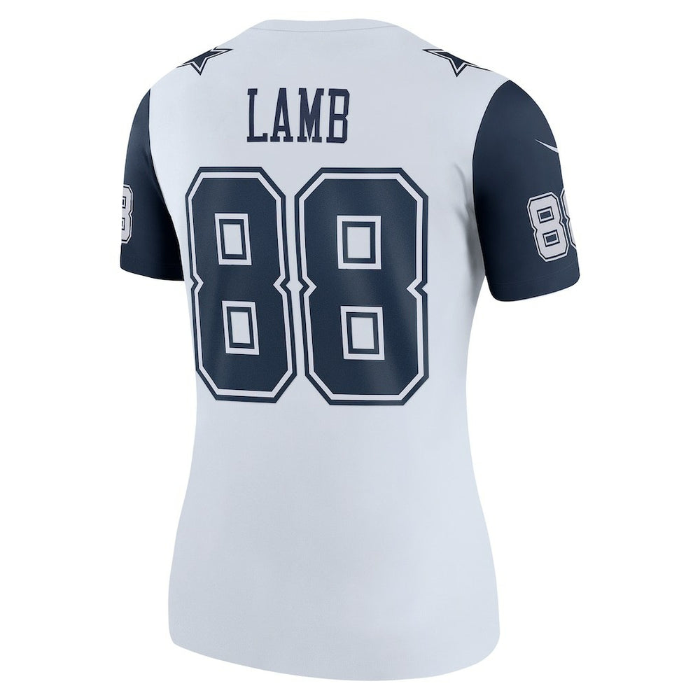 CeeDee Lamb Dallas Cowboys Women's Legend Player Performance Top - White - Nike