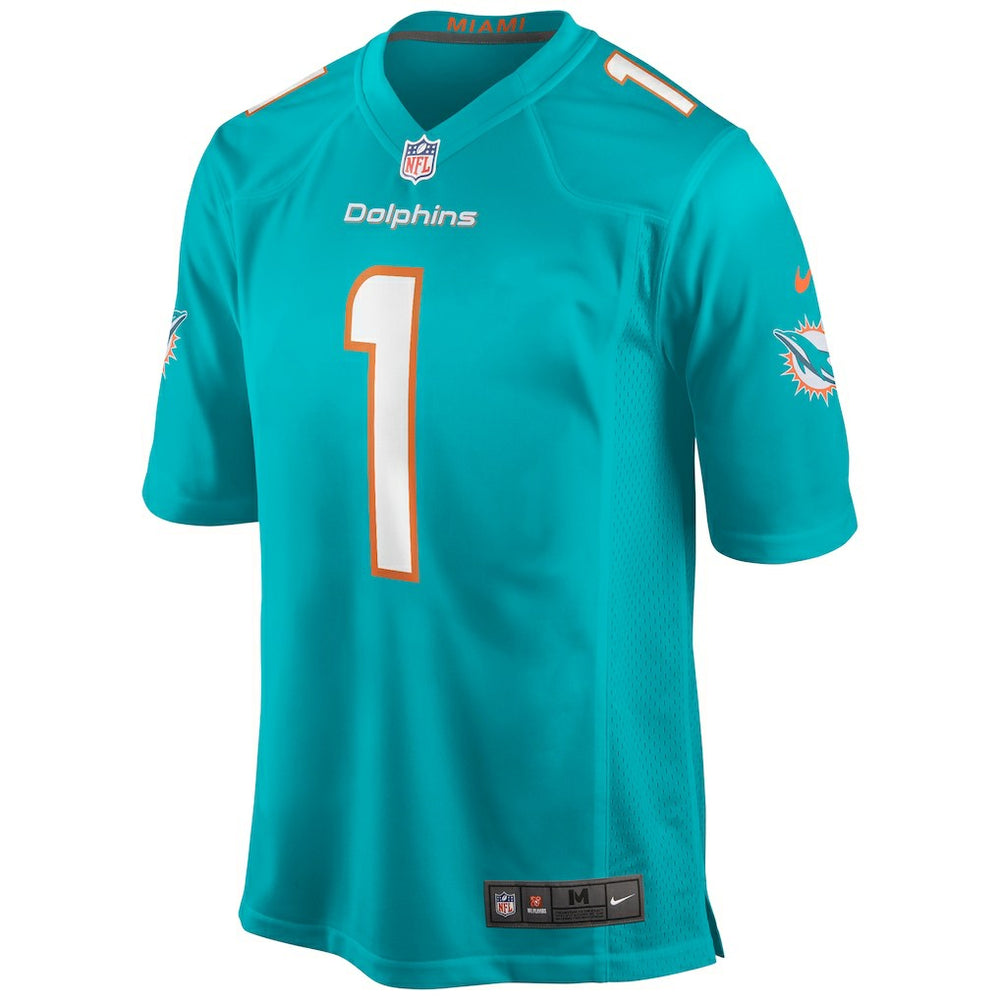 Tua Tagovailoa Miami Dolphins Player Game Jersey - Aqua - Nike