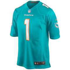 Tua Tagovailoa Miami Dolphins Player Game Jersey - Aqua - Nike