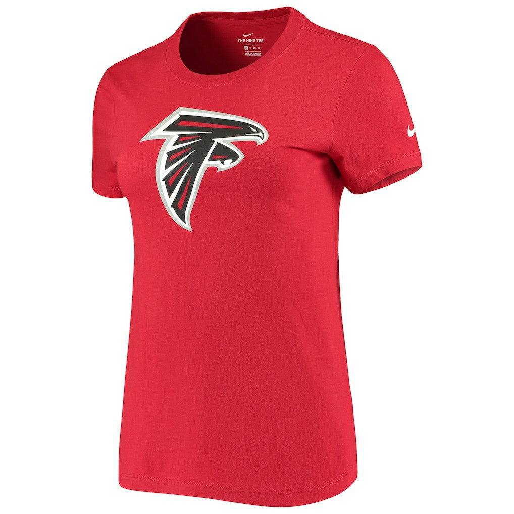 Atlanta Falcons Women's Logo Essential T-Shirt - Red - Nike