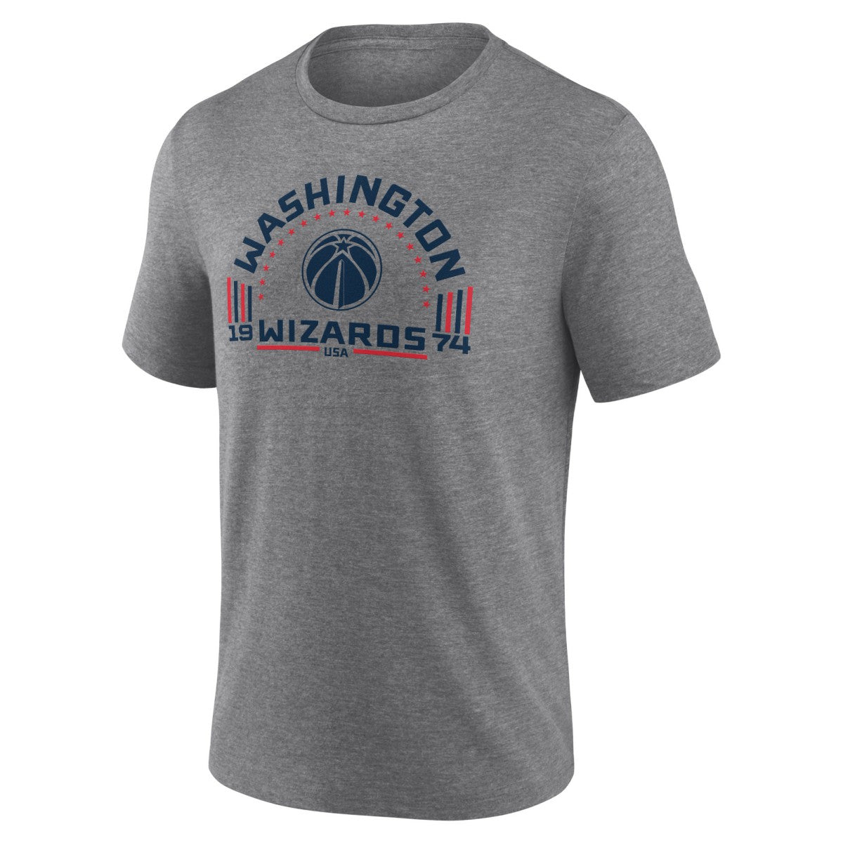 Washington Wizards Team Freedom Tri-Blend T-Shirt Gray