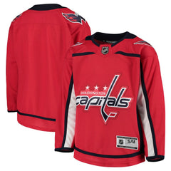 Washington Capitals Youth Home Premier Team Jersey - Red | NHL near me