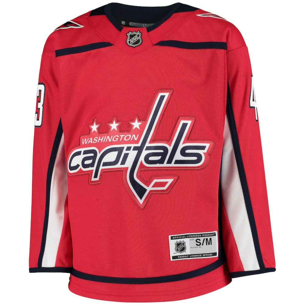 Tom Wilson Washington Capitals Youth Home Premier Player Jersey - Red | NHL online