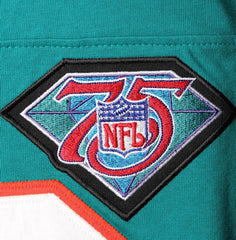 Dan Marino Miami Dolphins Throwback Retired Player Name & Number Long Sleeve Top - Aqua - Mitchell & Ness