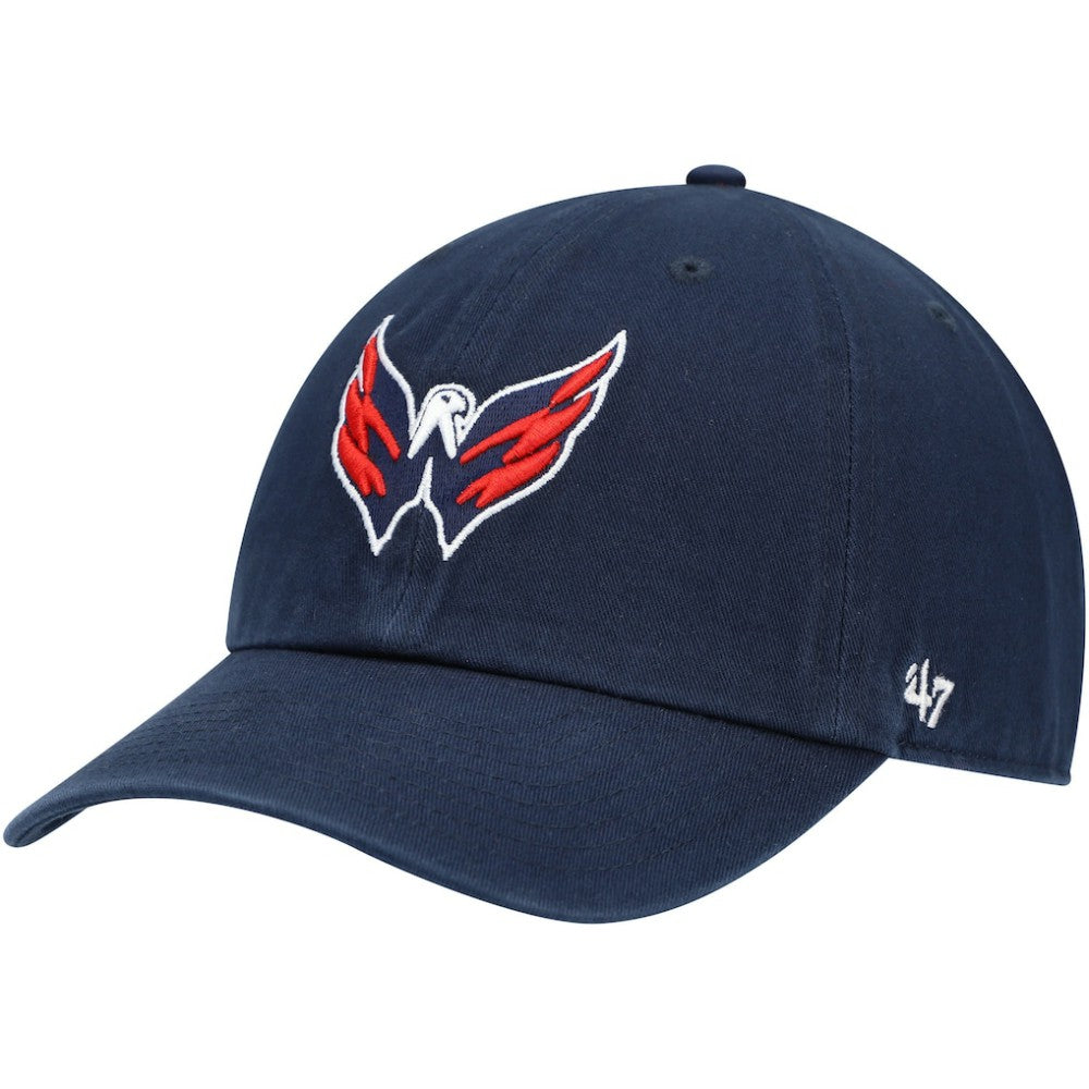 Washington Capitals '47 Eagle Clean Up Adjustable Hat - Navy | 47 brand Clearance